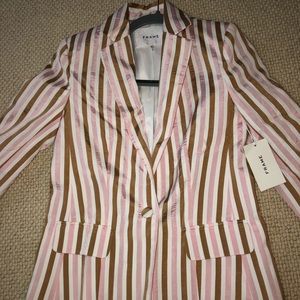FRAME NWT Striped Blazer
